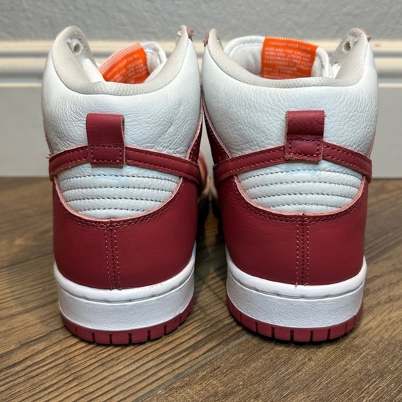 Nike SB Dunk High Orange Sweet Beet Mens Size 8 Womens Size 9.5 - DQ4485 600 - Picture 6 of 11